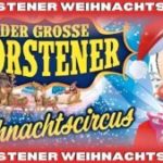 Weihnachtscircus am Samstag, den 20. Dezember 2025 um 11 Uhr auf dem Festplatz Hervest in Dorsten